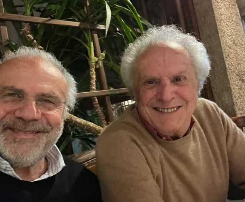 
	Mauro Donati con Jerry Cal&agrave;

