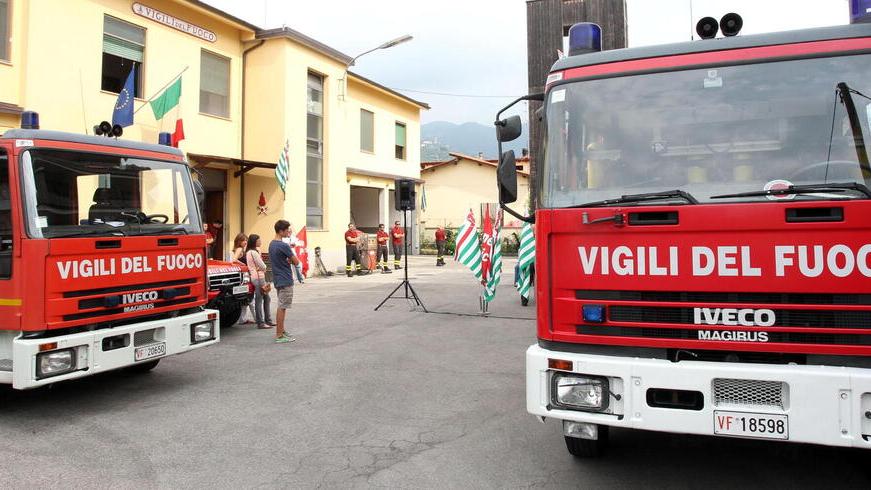 Pescia, vigili del fuoco e protezione civile: parte l’iter per una nuova sede