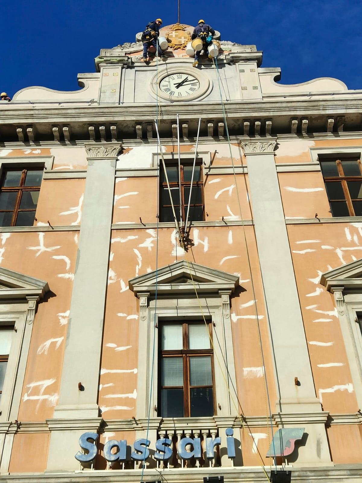 Acrobatica all’opera alla stazione di Sassari: entro la primavera conclusi i lavori