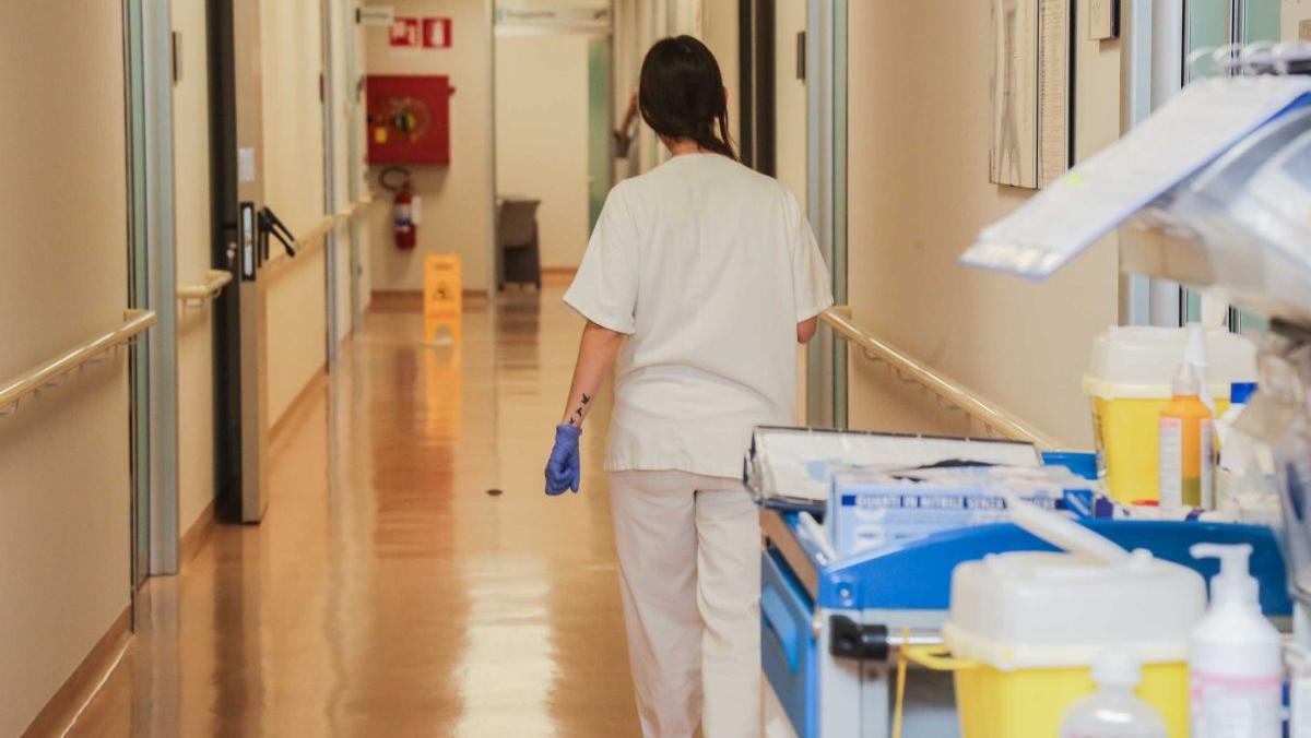 La corsia di un ospedale