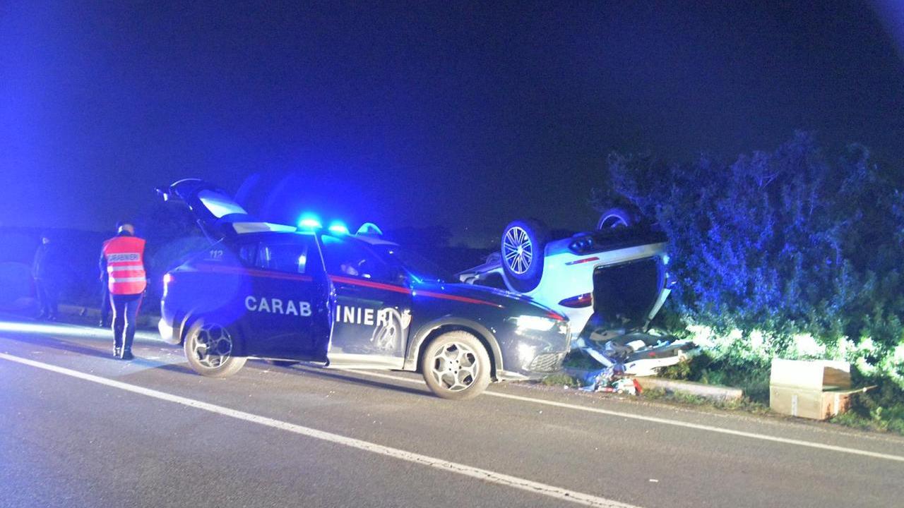 Olbia, la Porsche si ribalta all'ingresso di Murta Maria: ecco chi è la vittima