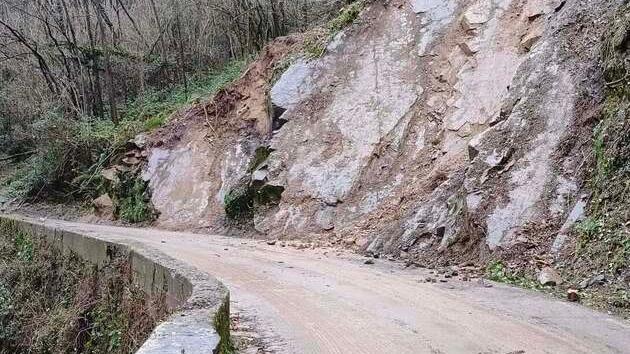 Frana in Val di Forfora, slitta la riapertura della provinciale