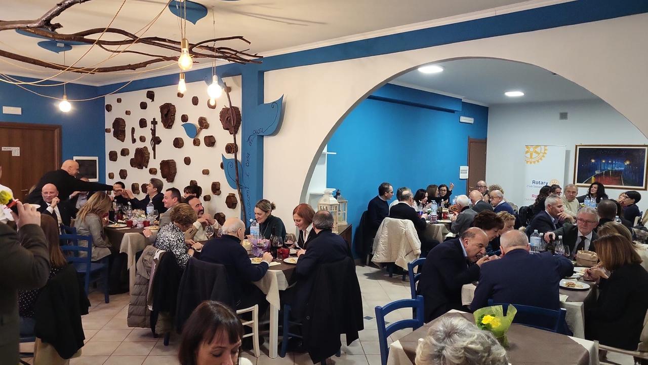 Cena benefica del Rotary Club Sassari Silki per aiutare minori in difficoltà ed ex detenuti