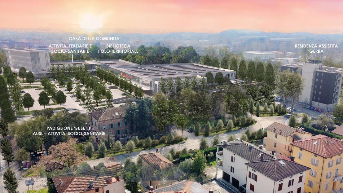 Ospizio, ecco come sarà il nuovo Conad: accanto biblioteca, ambulatori e negozi