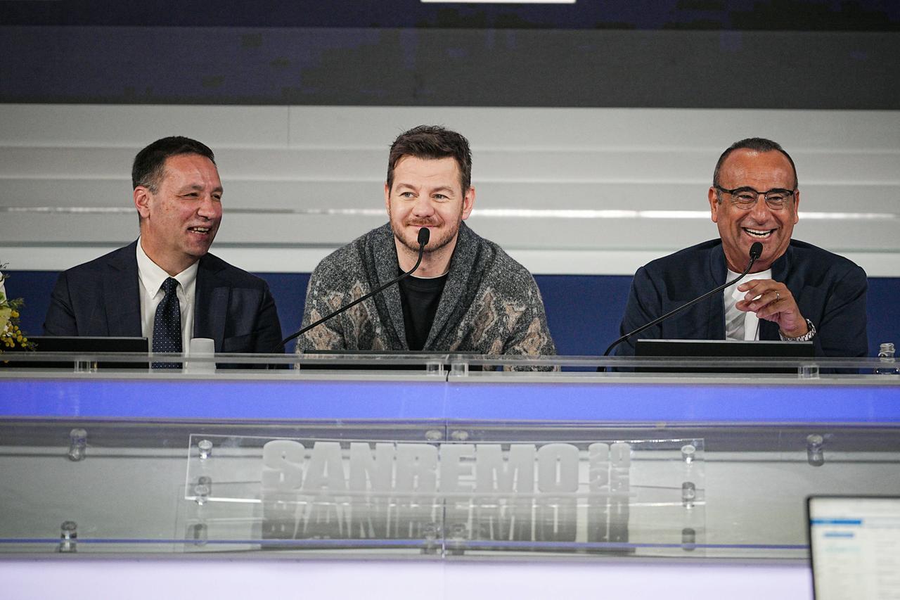 
	Un momento della conferenza stampa

