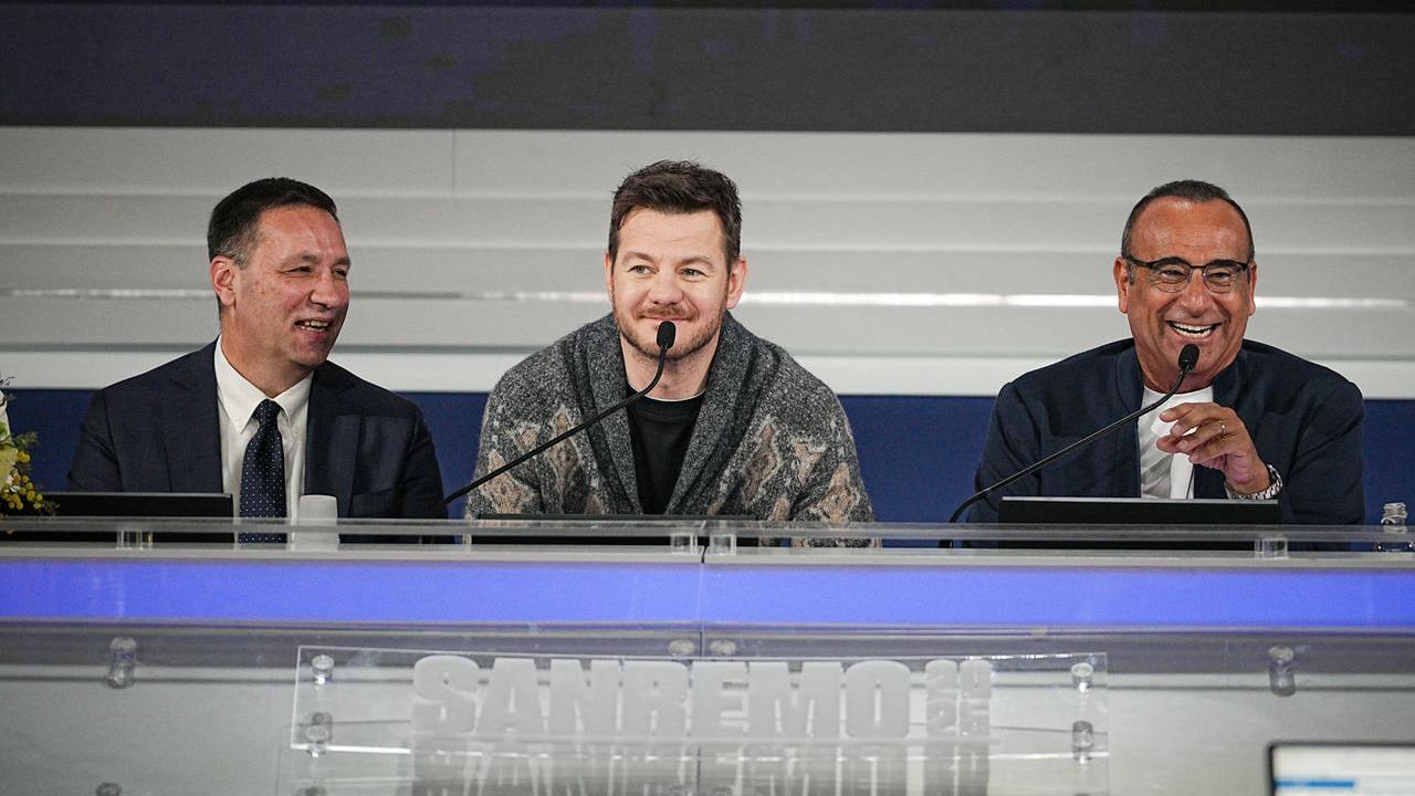 Un momento della conferenza stampa