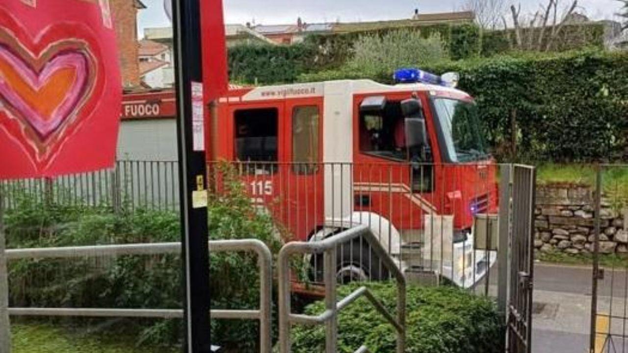 Sono intervenuti i vigili del fuoco