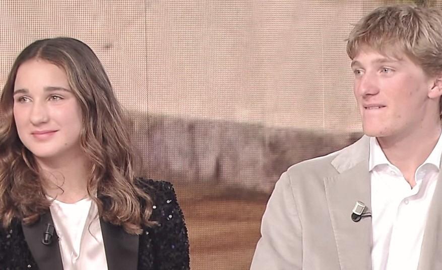 
	Flora e Miro Tabanelli a "Che tempo che fa"

