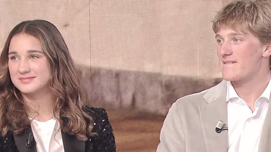 Flora e Miro Tabanelli a "Che tempo che fa"