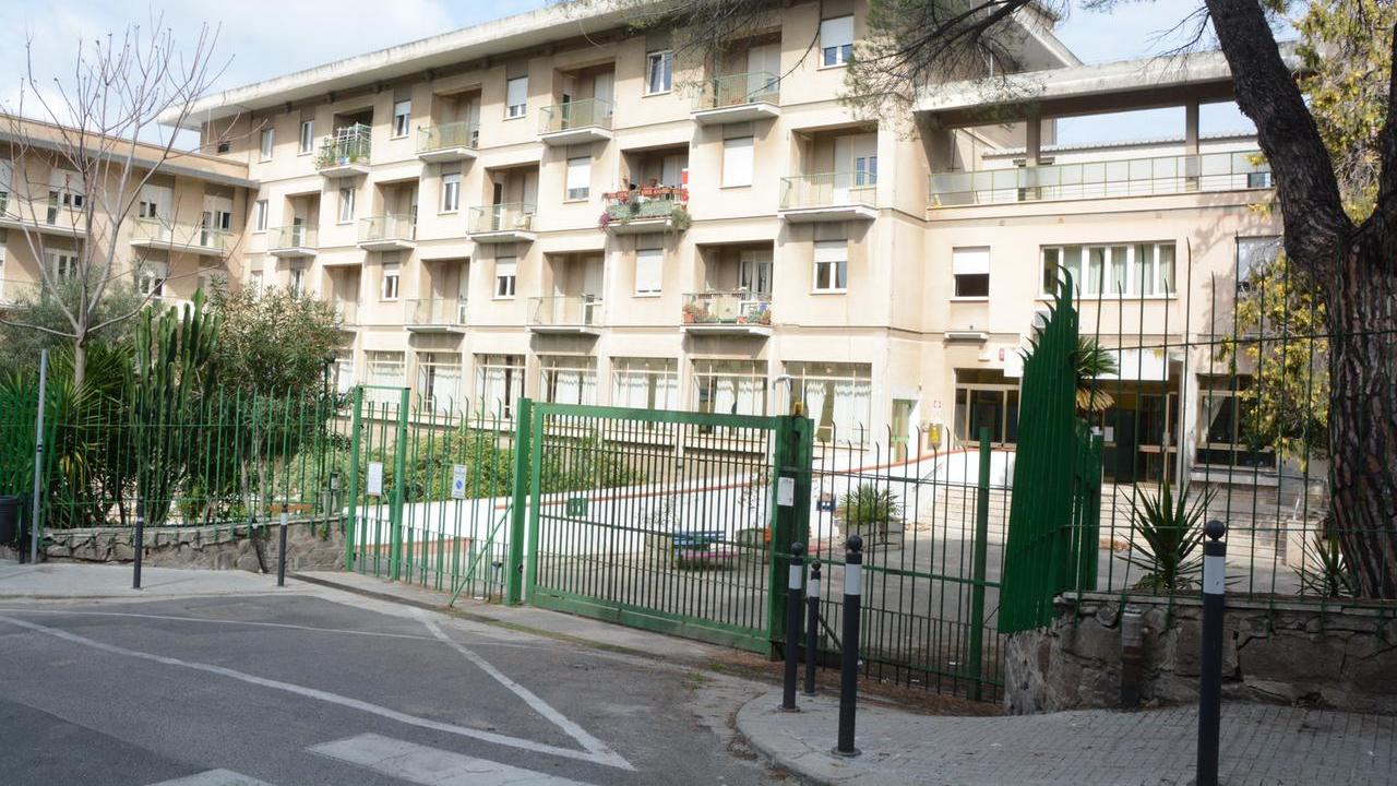 L’ingresso di Casa Serena a Sassari