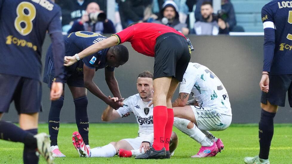 Il giocatore contro la Juve