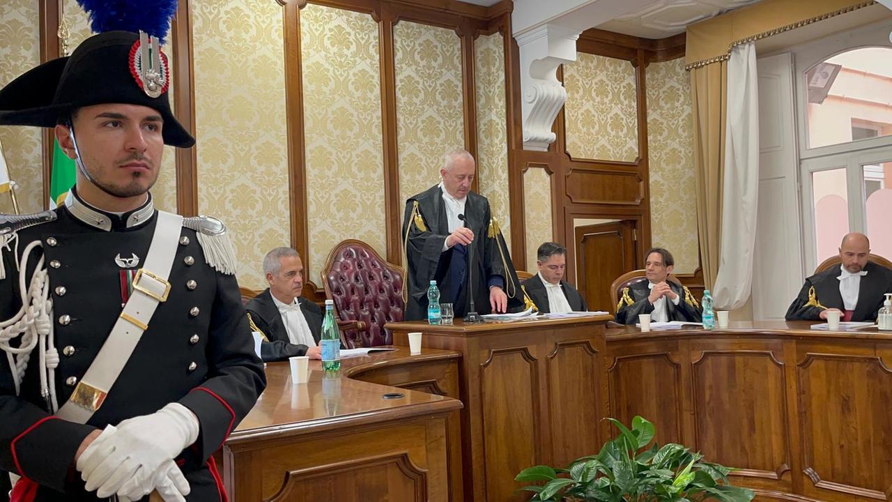 L' inaugurazione dell'anno giudiziario <em>(foto Mario Rosas)</em>