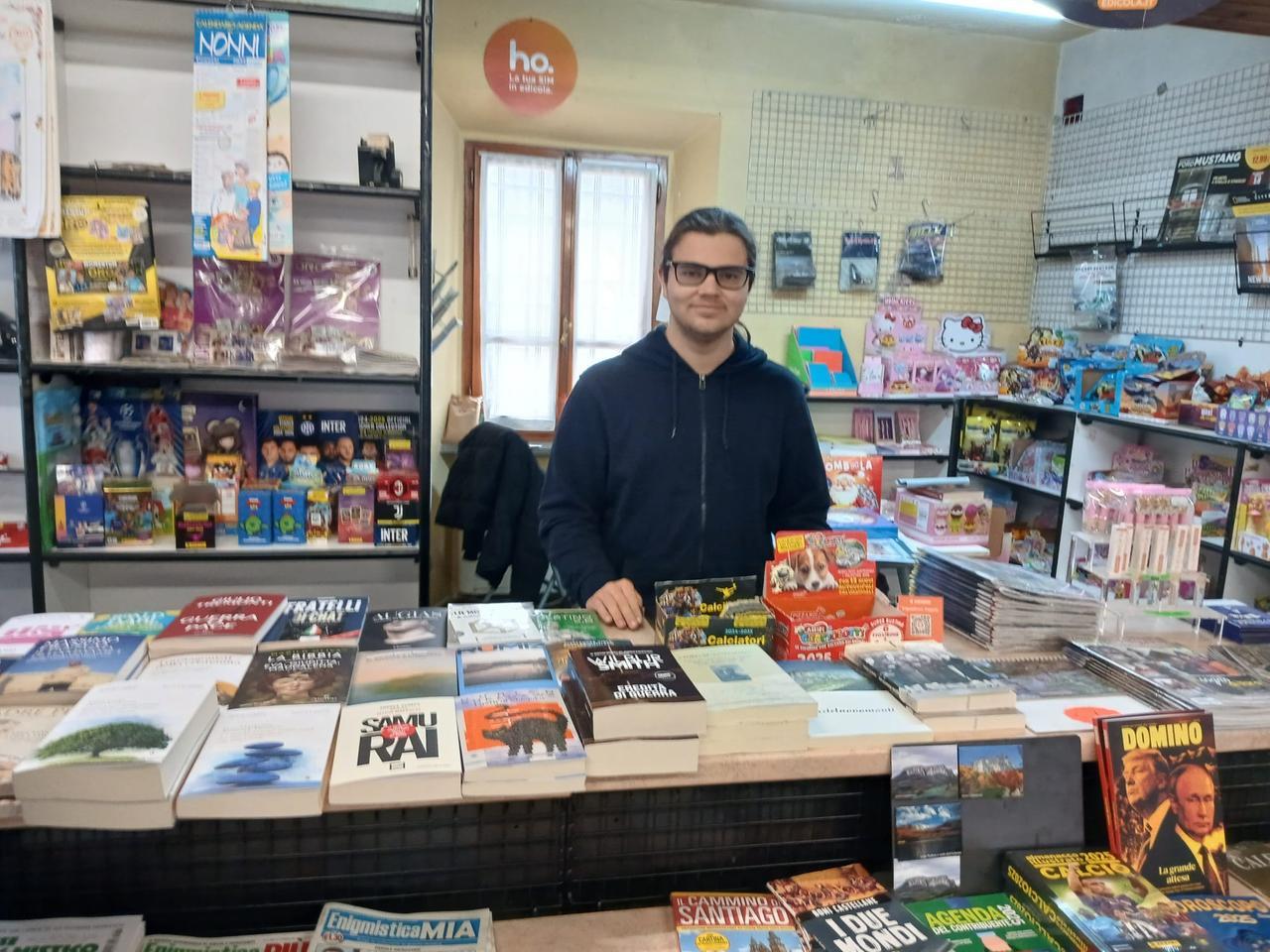 La Rinascita di Castelnovo Monti gestita dal 19enne Davide Tagliati