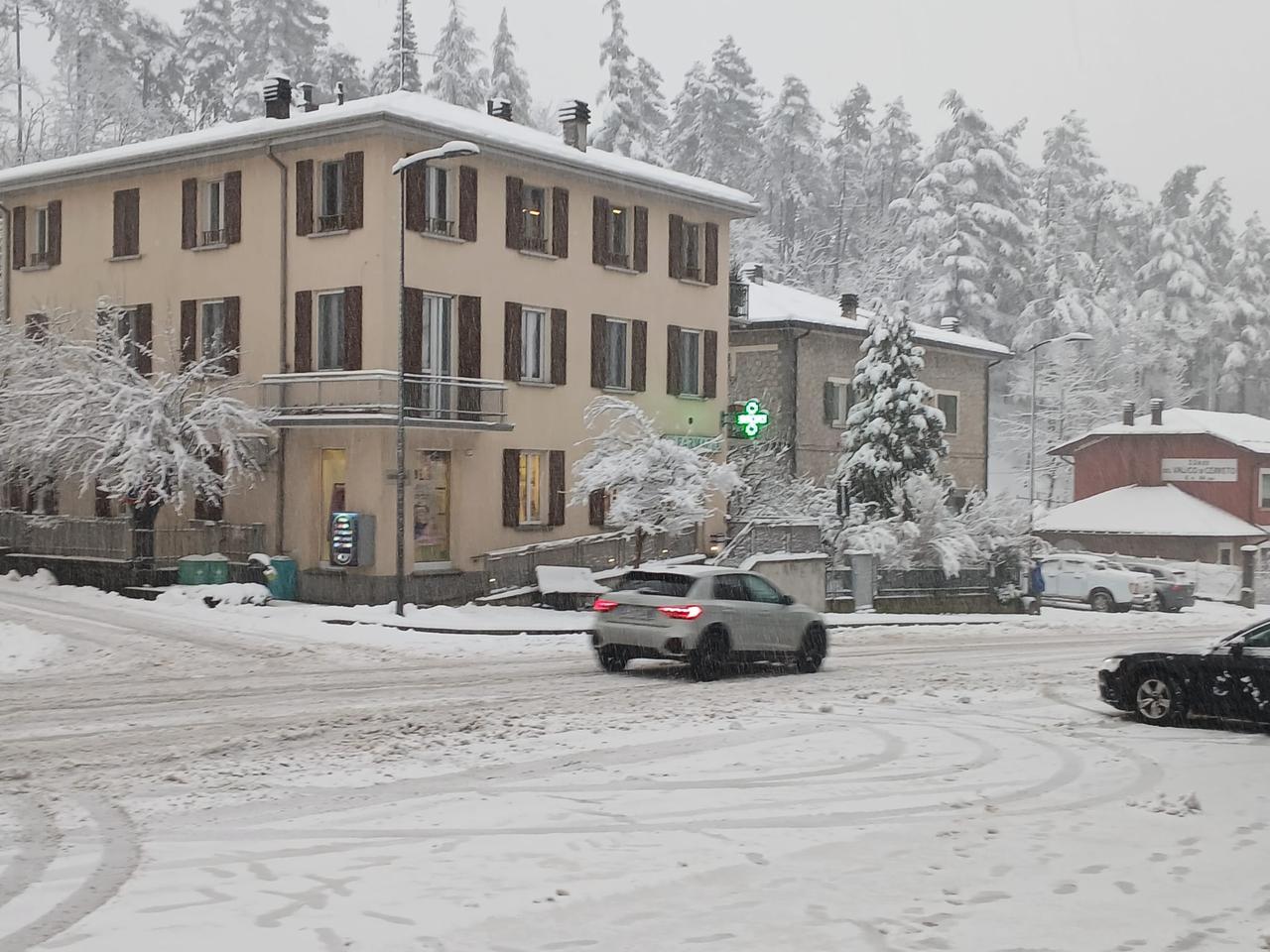 Neve sull’Appennino reggiano anche a bassa quota