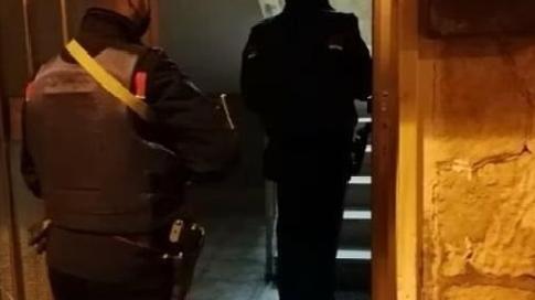 Un momento dell'operazione