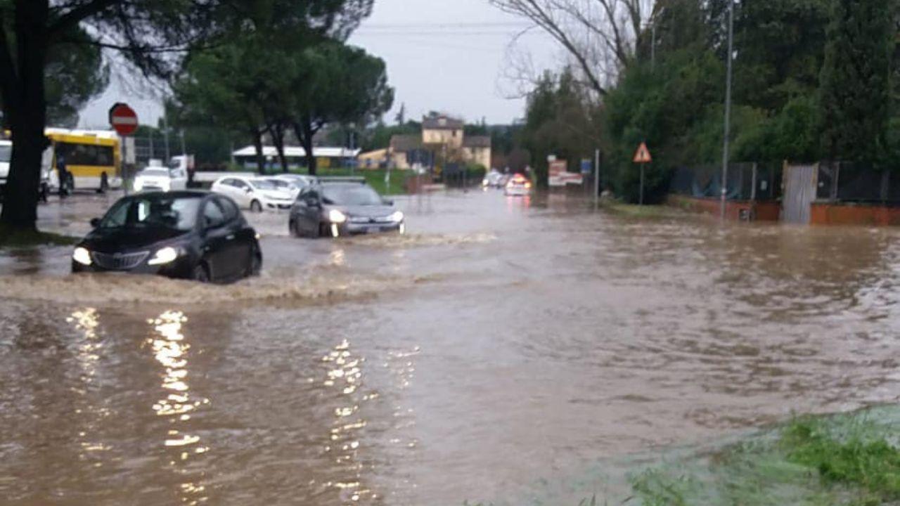 
	Uno degli ultimi eventi alluvionali in Toscana&nbsp;


