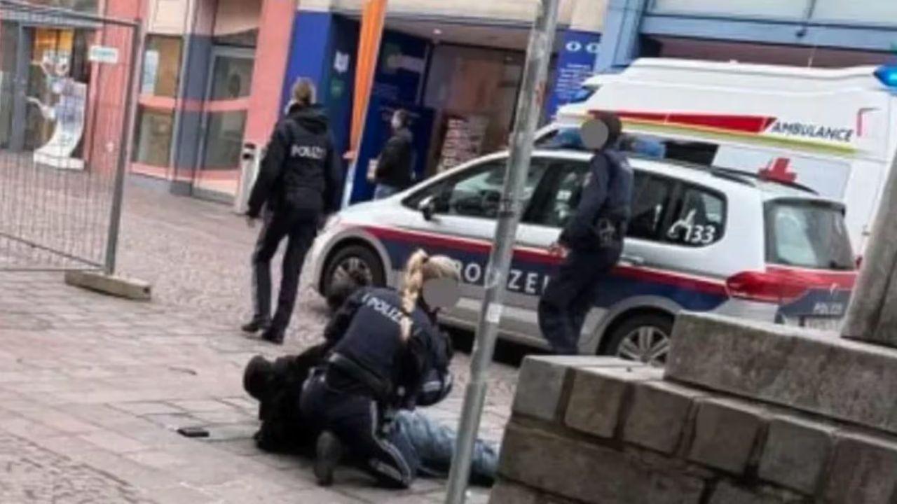 L'arresto dell'attentatore (Foto: X)