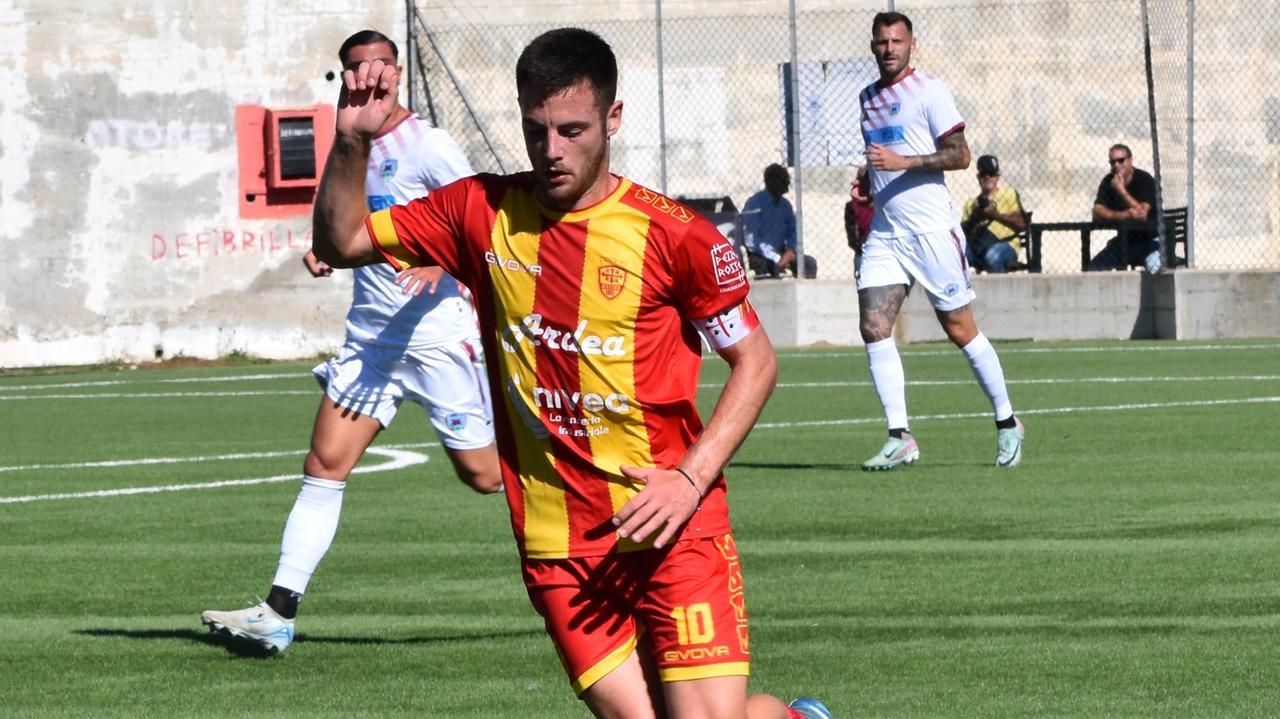 
	<strong>Demarcus </strong>dell'Atletico Uri, autore di una delle due reti che hanno regalato la vittoria contro il Latte Dolce

