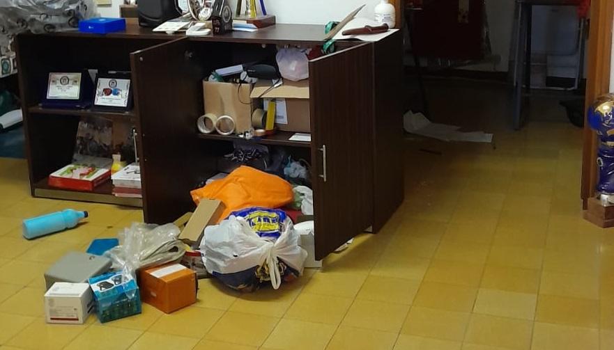 I segni del passaggio del ladro