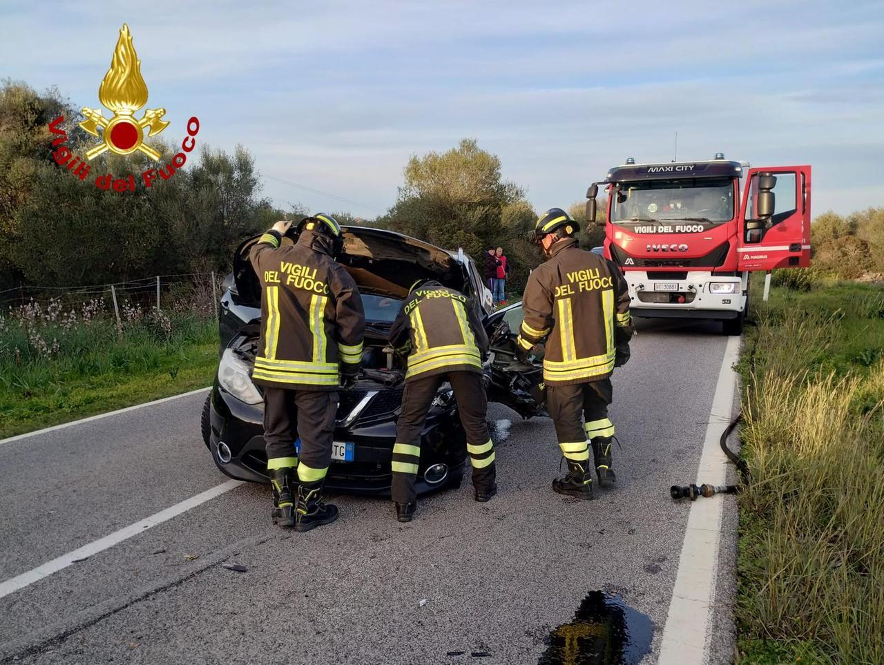 Quattro feriti in un incidente sulla strada Orosei-Cala Liberotto