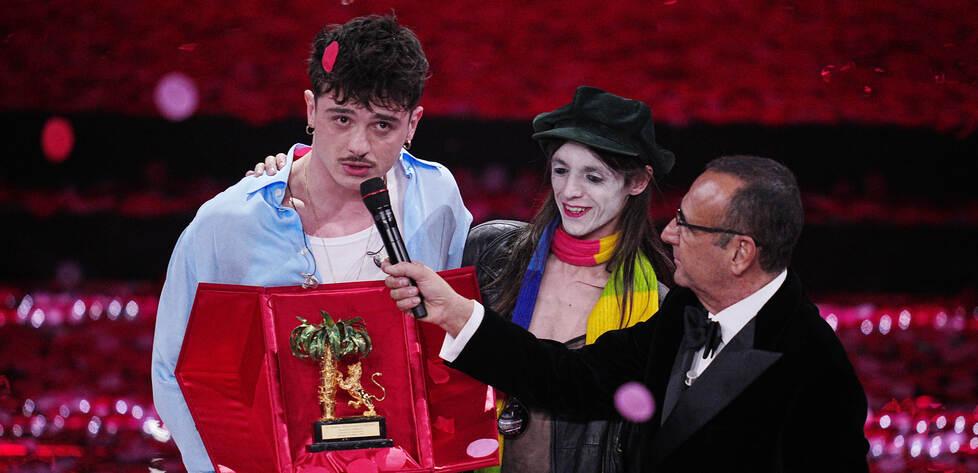 La premiazione del Festival di Sanremo 2025