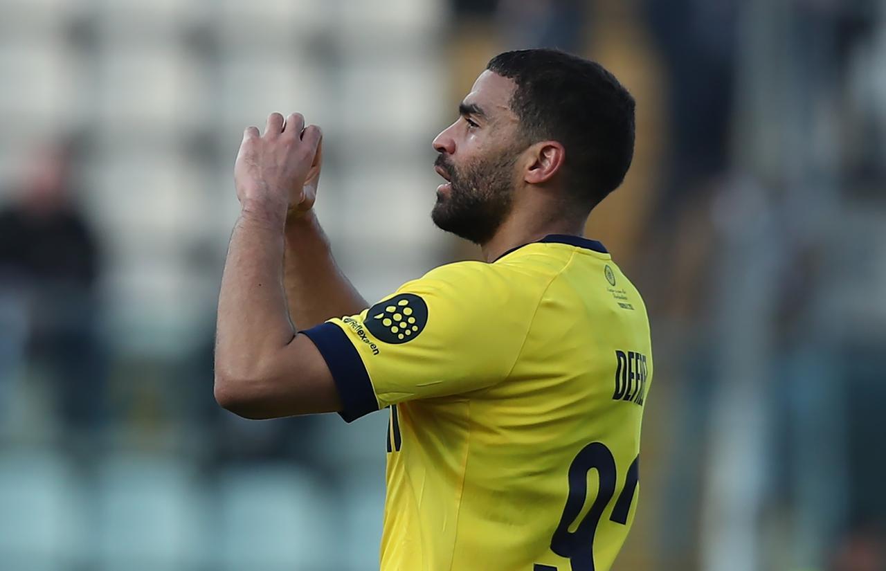 
	Gregoire Defrel esulta dopo il gol allo Spezia

