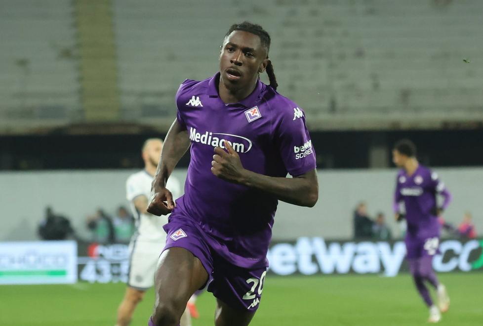 
	L'attaccante della Fiorentina

