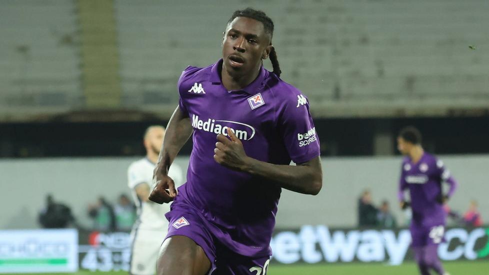 L'attaccante della Fiorentina