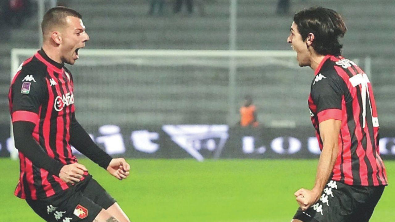 L'esultanza rossonera