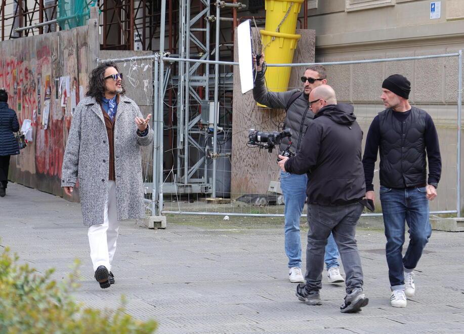 
	Alessandro Borghese a Pisa (foto Stick)

