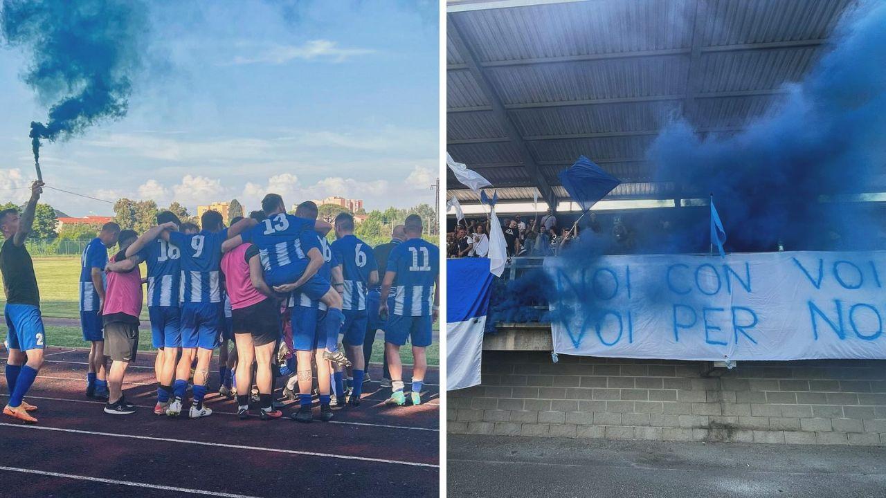 Il Selvatelle e i suoi tifosi (Foto Fb: Asd Selvatelle)