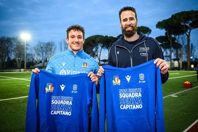 Sei Nazioni, visita di Luigi Datome al raduno degli azzurri