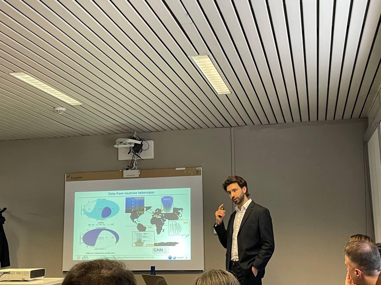 Il fisico reggiano Francesco Filippini scopre il neutrino più energetico mai osservato