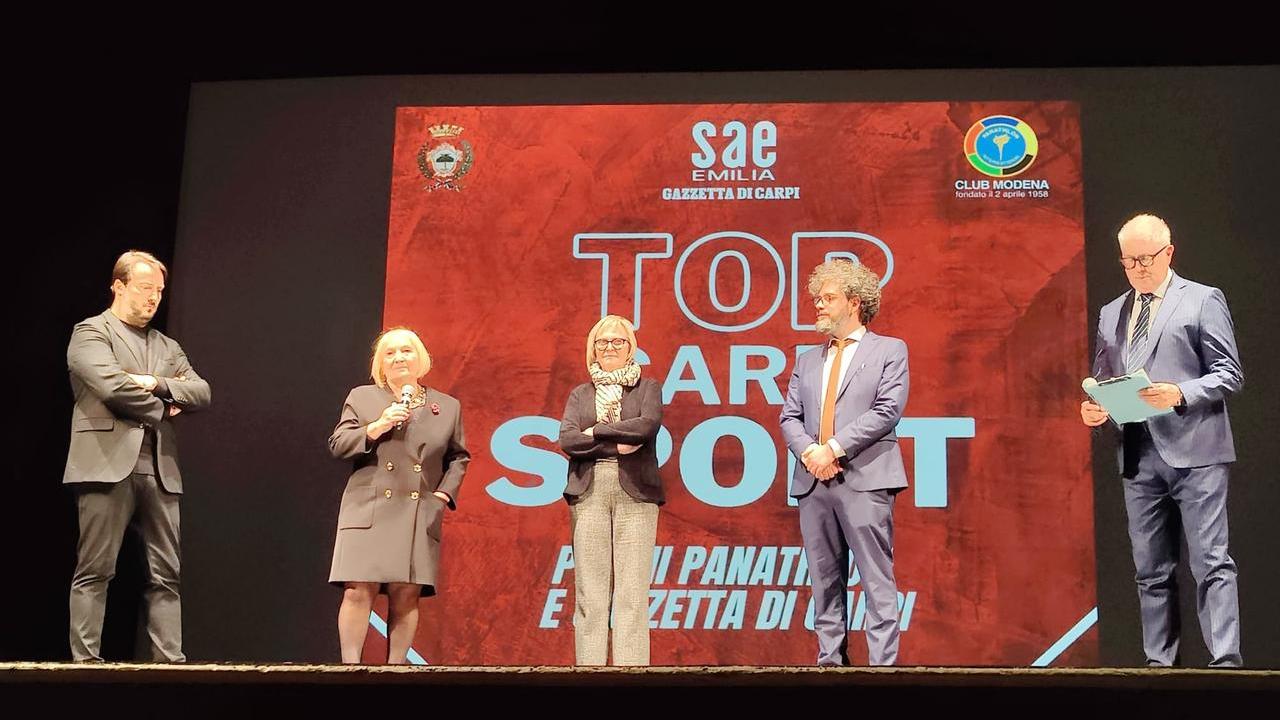 Top Carpi Sport, al teatro comunale di Carpi i premi di Gazzetta e Panathlon