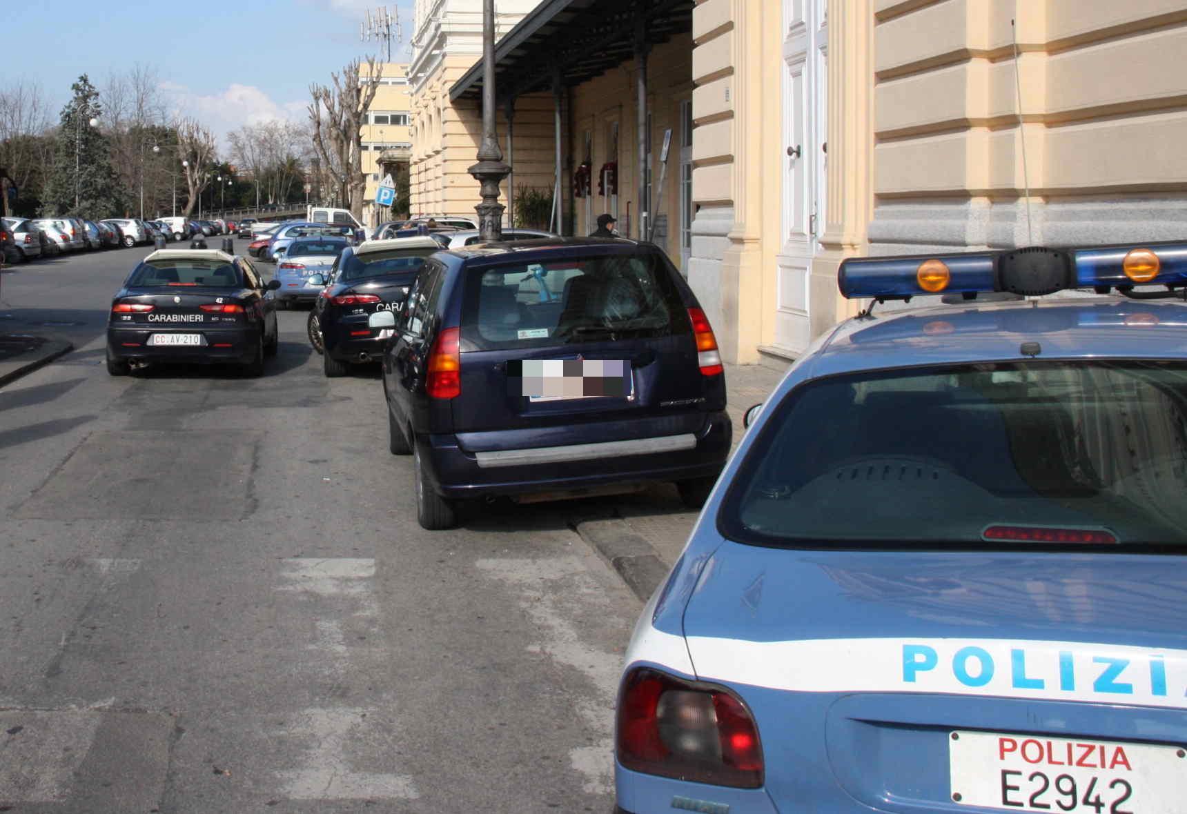 Polizia in stazione (foto d'archivio)