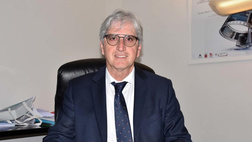 Guerrieri, presidente dell'Autorità portuale (foto di Simone Lanari)