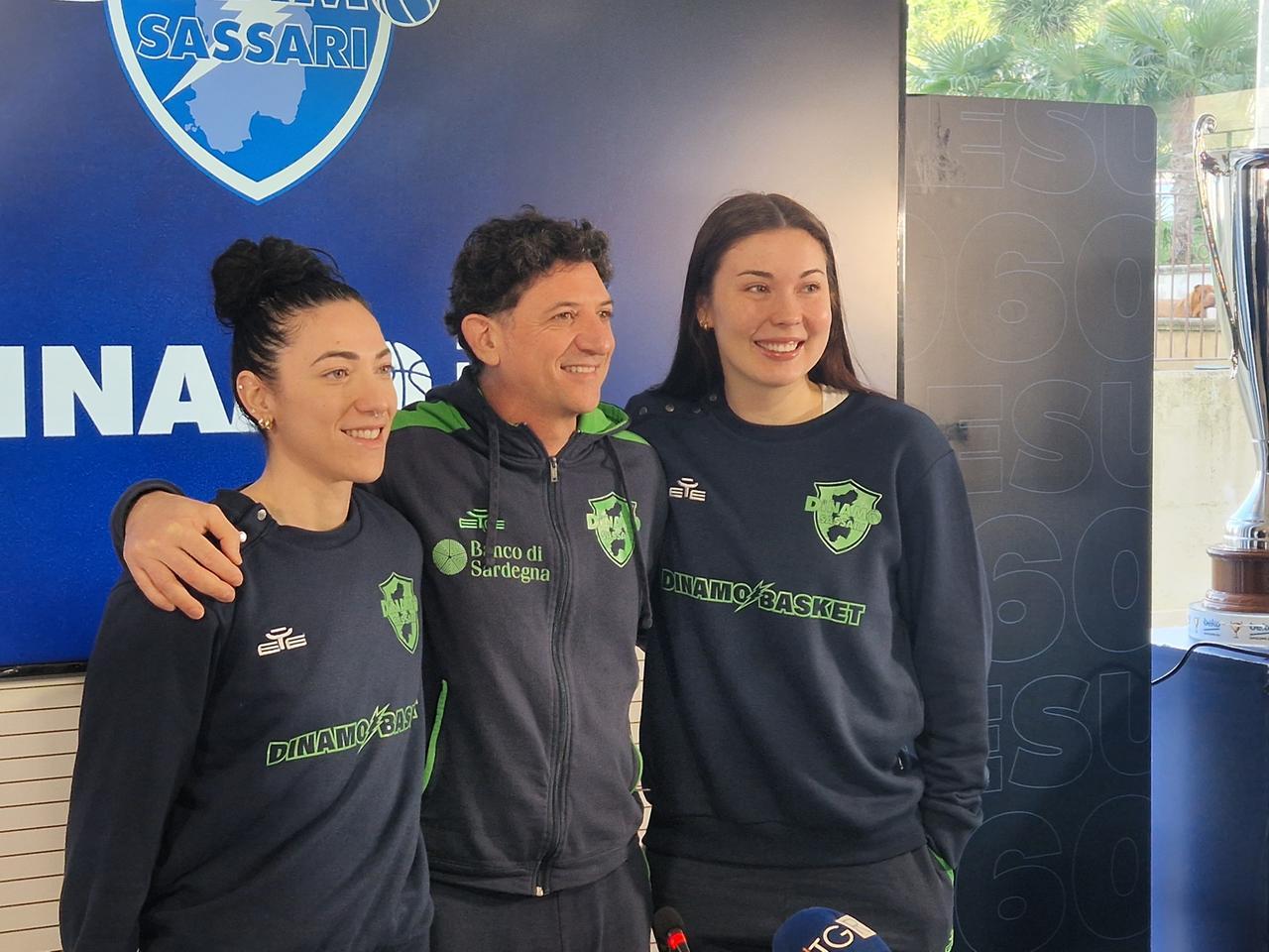 
	Da sinistra<strong> Debora Carangel</strong>o, <strong>Antonello Restivo</strong> e<strong> Shaylee Gonzales</strong>

