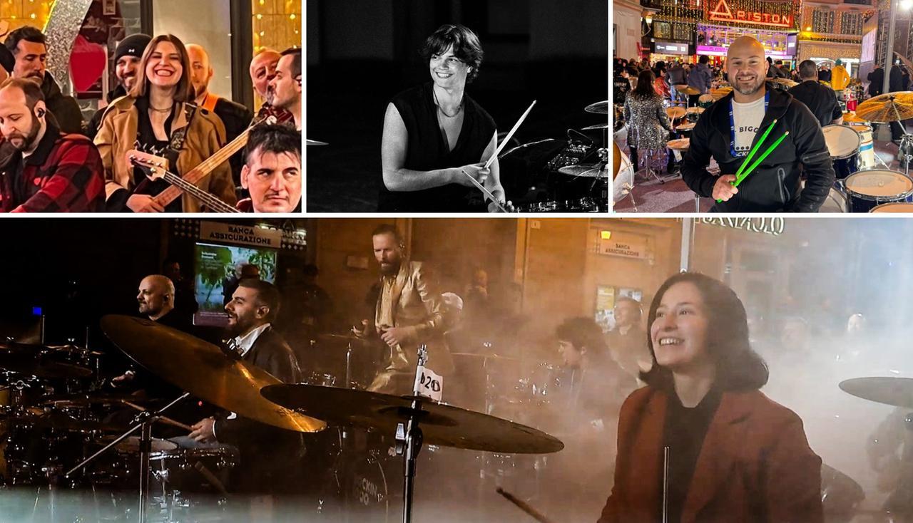 Quattro musicisti modenesi a Sanremo per accompagnare lo show di Jovanotti: «Esperienza fantastica»