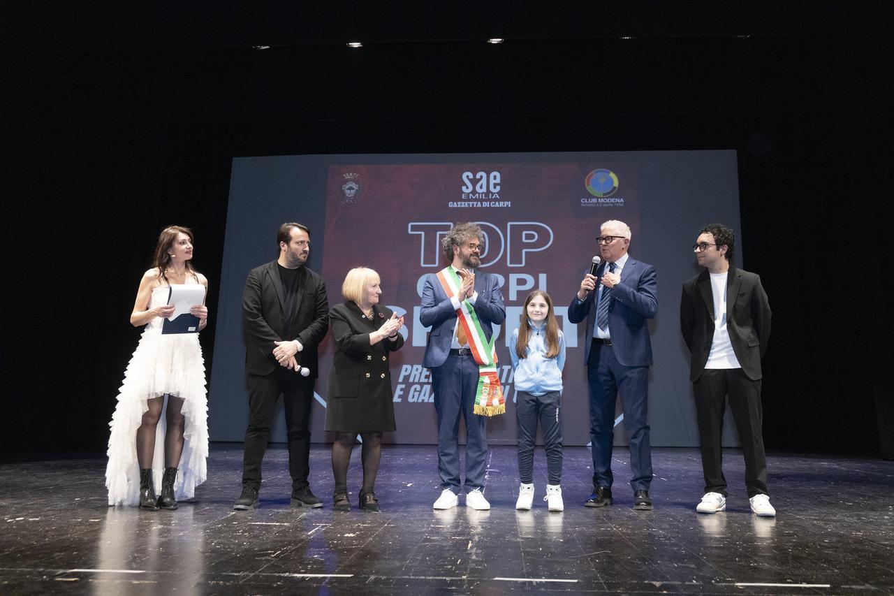 Top Carpi Sport, al teatro Comunale premiate le stelle dello sport carpigiano da Gazzetta e Panathlon