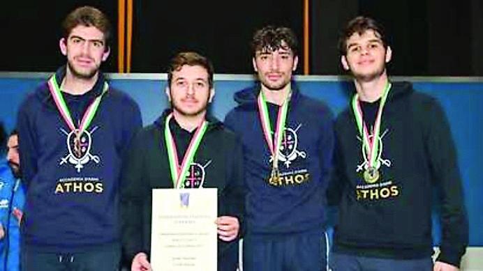 Alessandro Loiotile, Nicola Miragliotta, Gabriele Mocci e Giuseppe Pala