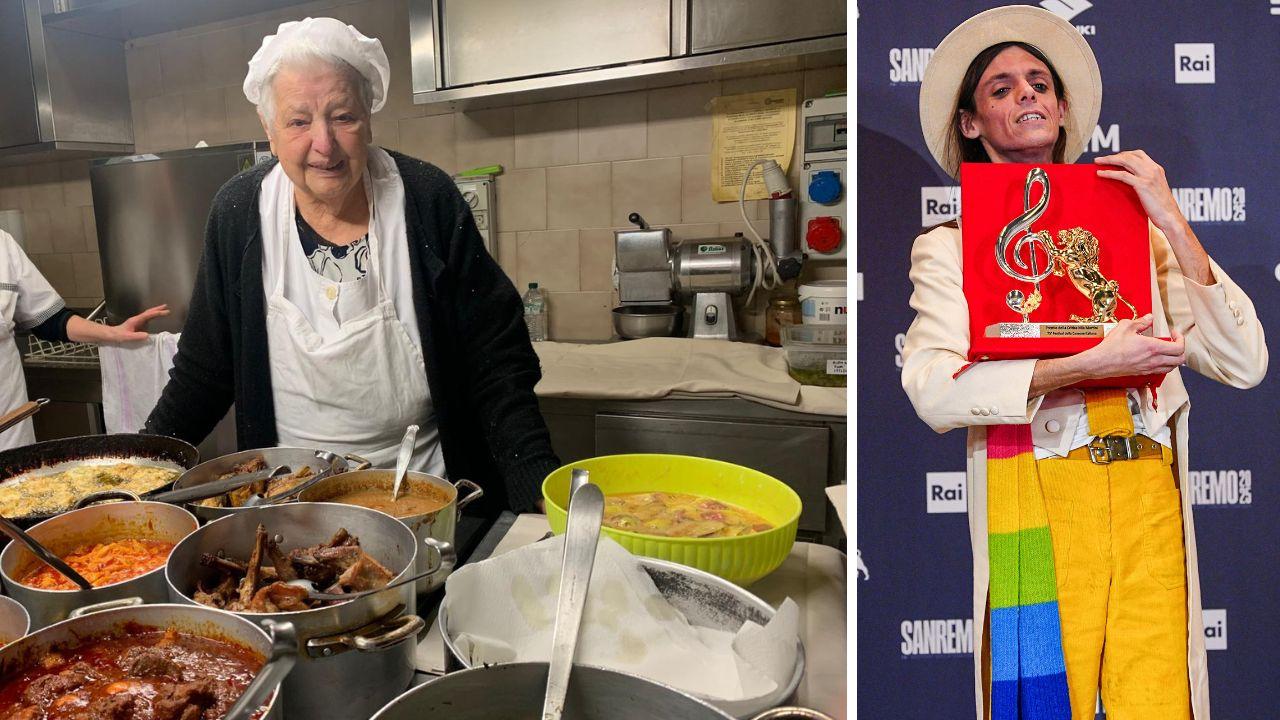 Nonna Milena e Lucio Corsi