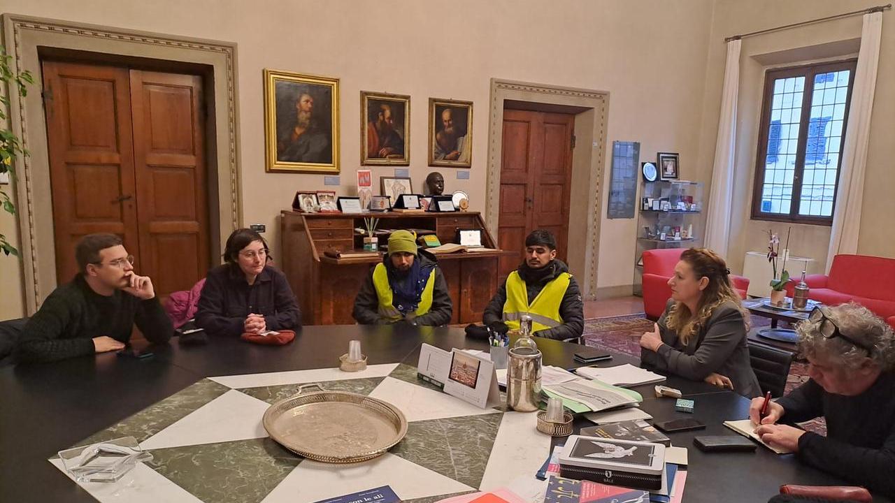 L'incontro nell'ufficio della sindaca Bugetti