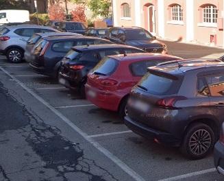 
	Il parcheggio dove &egrave; avvenuta la guerriglia tra bande

