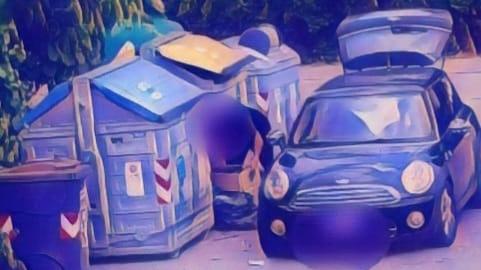 Un cittadino immortalato dalla fototrappola