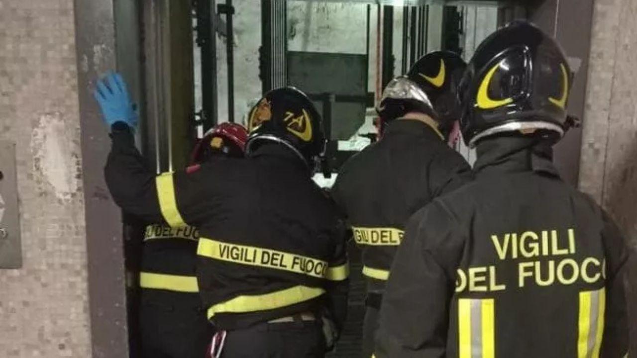 
	L'intervento dei vigili del fuoco (Foto vigili del fuoco)

