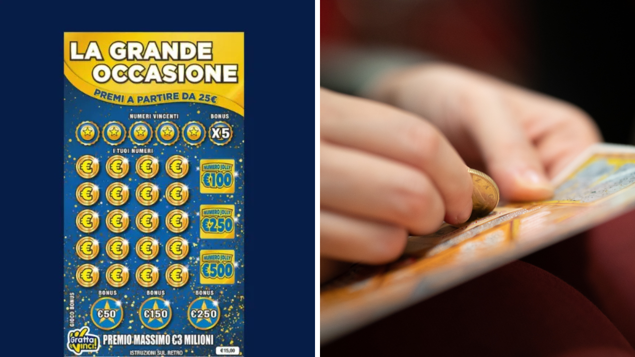 
	Il gratta e vinci fortunato

