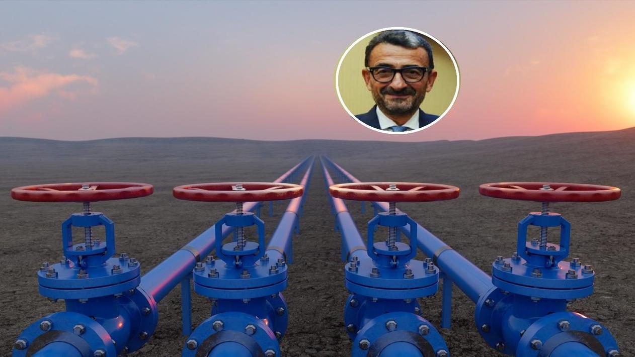 Davide Tabarelli, nel tondo, spiega gli aumenti delle bollette del gas