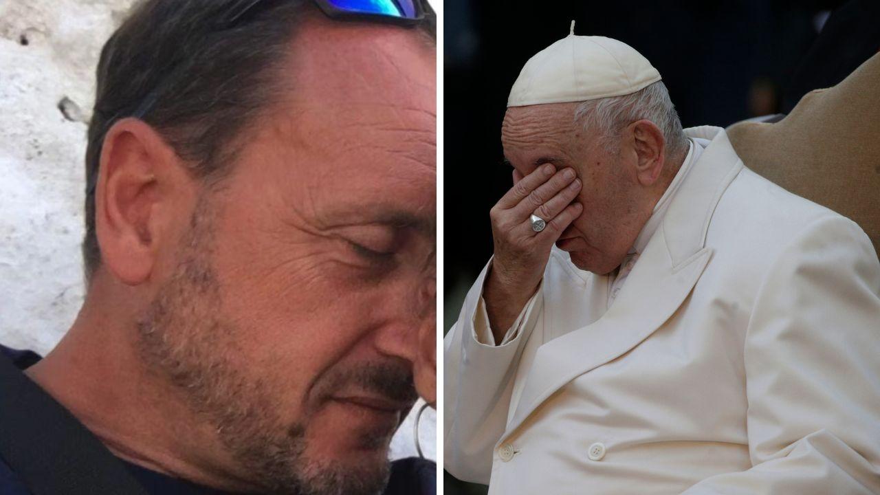 Massimiliano Strappetti e Papa Francesco