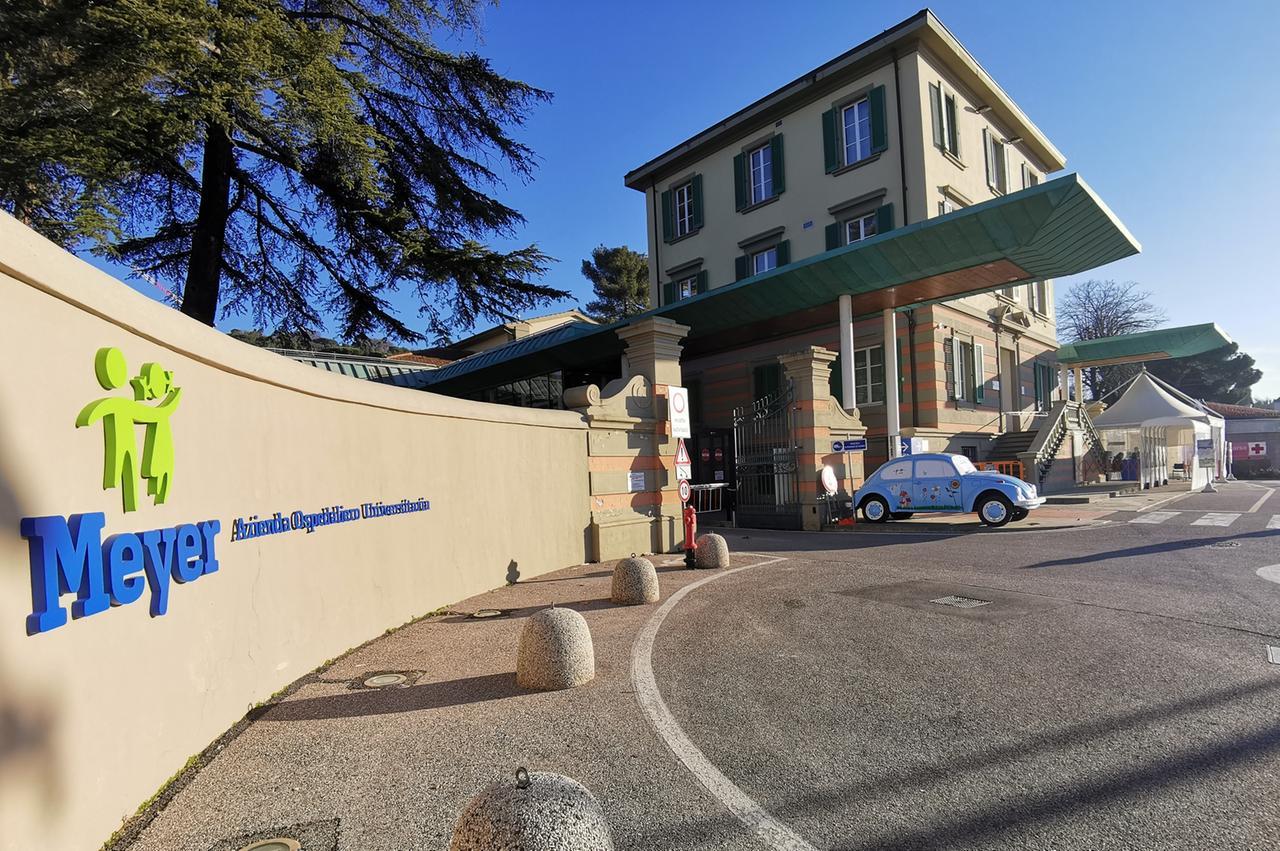 
	L'esterno dell'ospedale pediatrico in una foto di archivio

