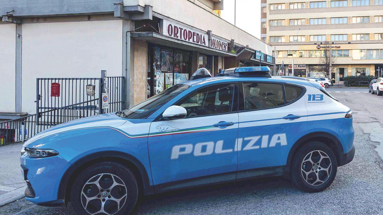 L'intervento della polizia